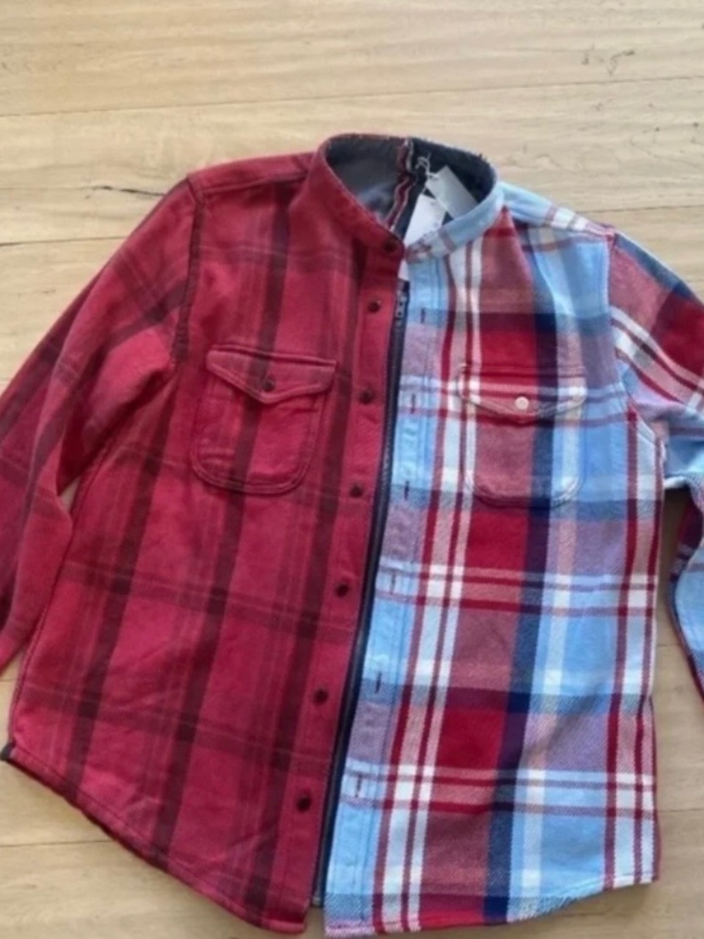 Outerknown Blanket Plaid Fall Shirt Coat
